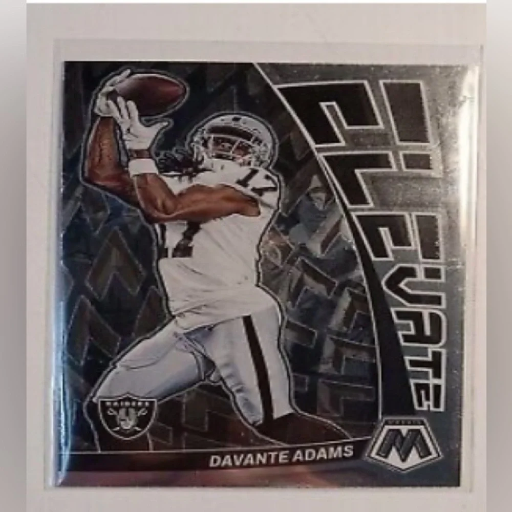 🏈 Davante Adams 2023 Mosaic Elevate Football Trading Card # E-DA LV Raiders